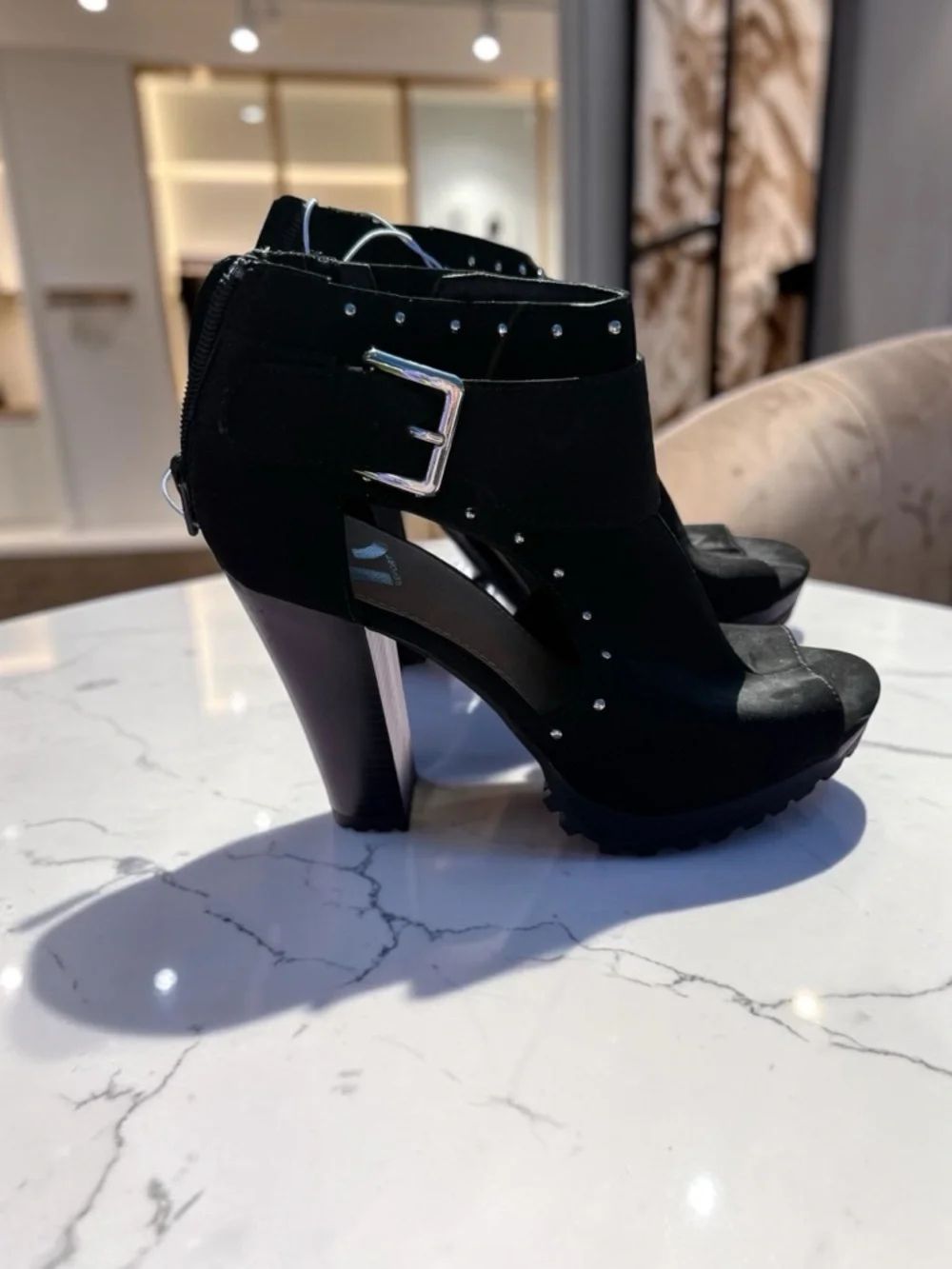 Black Women's Platform Heels